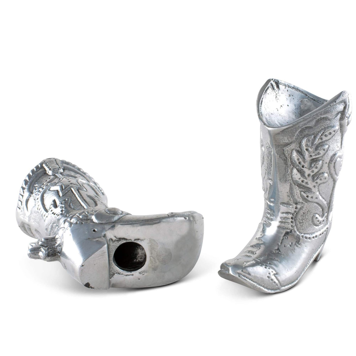 Arthur Court Cowboy Boot Salt and Pepper Set