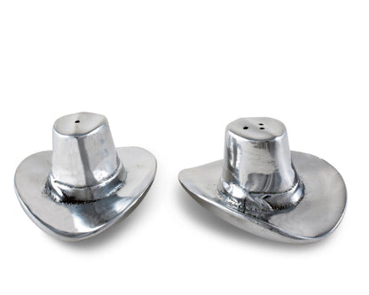 Arthur Court Cowboy Hat Salt and Pepper Set