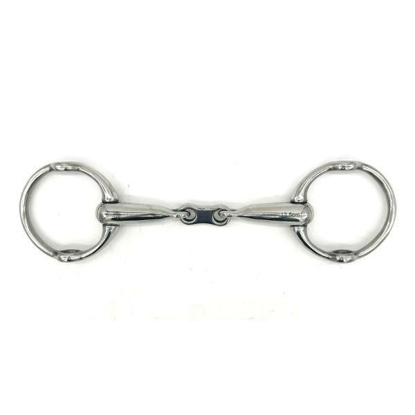 Jake Adams Hollow Mouth French Link Fixed Gag Bit