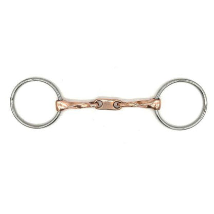 Jake Adams Copper Twisted Dr. Bristol Loose Ring Bit