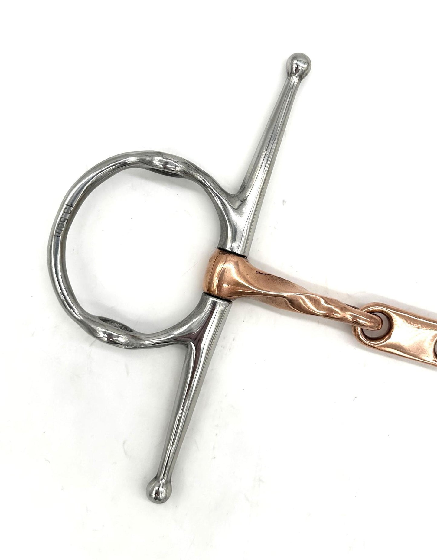 Jake Adams Copper Twisted Dr. Bristol Nelson Gag Bit