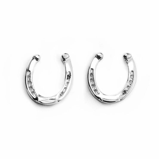 Loriece Medium Horseshoe Earrings