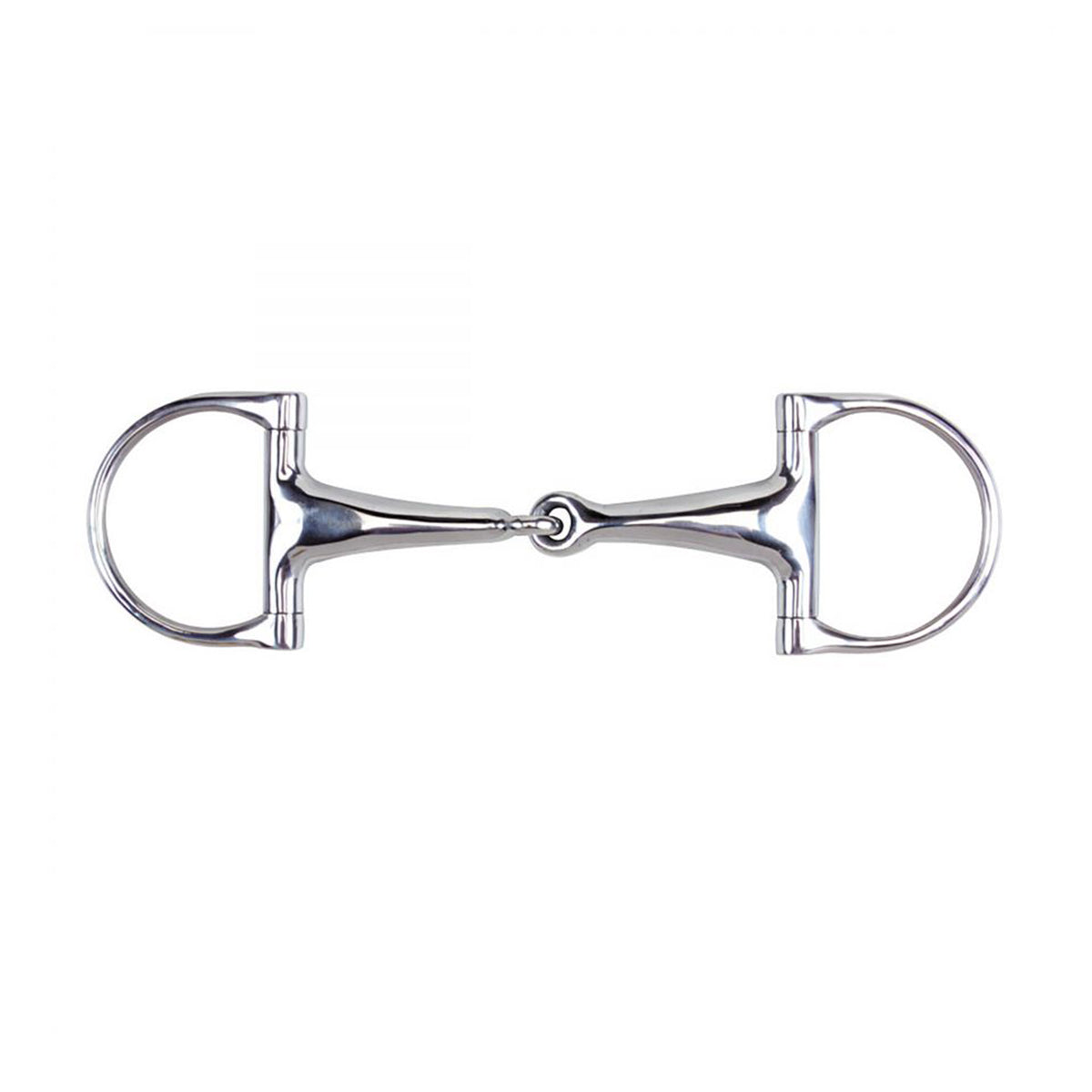 Korsteel Stainless Steel Featherweight Dee Ring Snaffle Bit | Farm ...