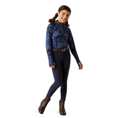 Ariat Youth Lowell 2.0 1/4 Zip Baselayer Print - Sale