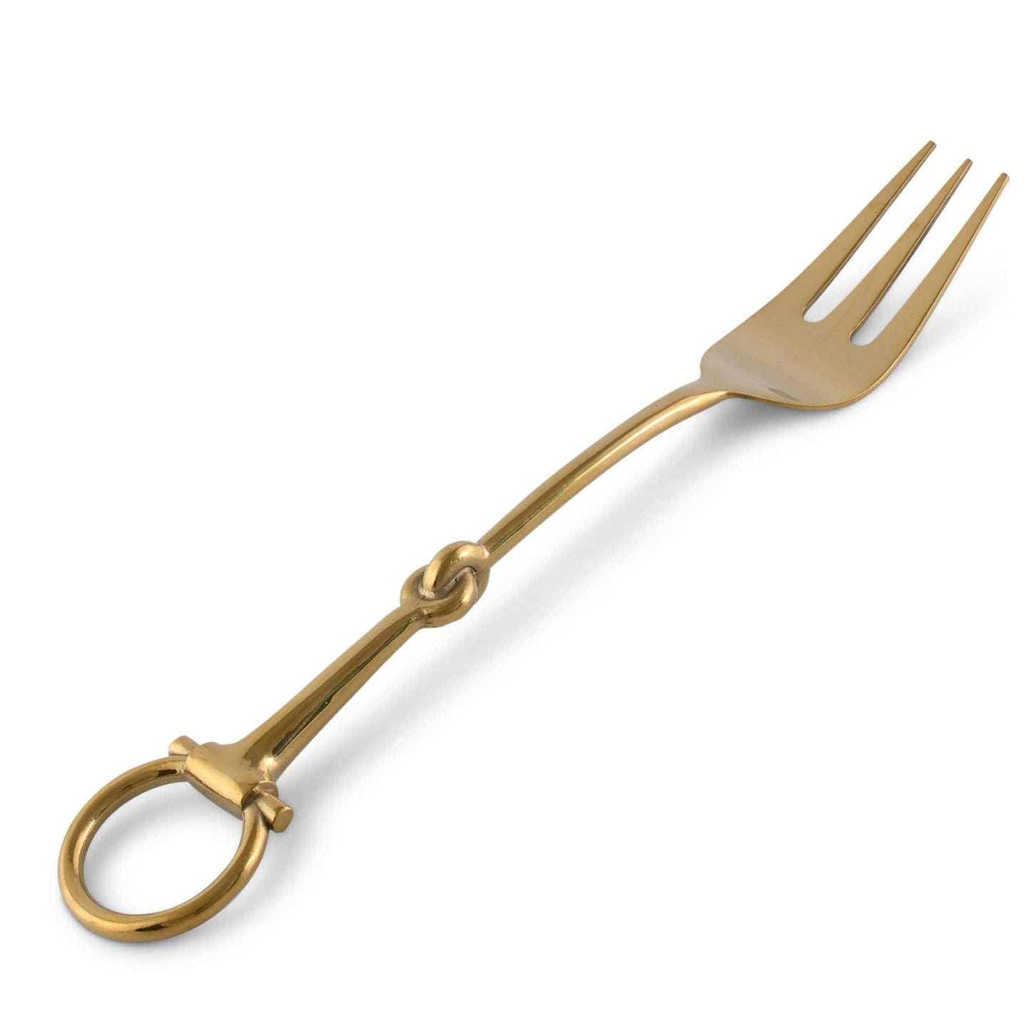 Vagabond House Bit Serving Fork - Stainless Steel Shiny Gold