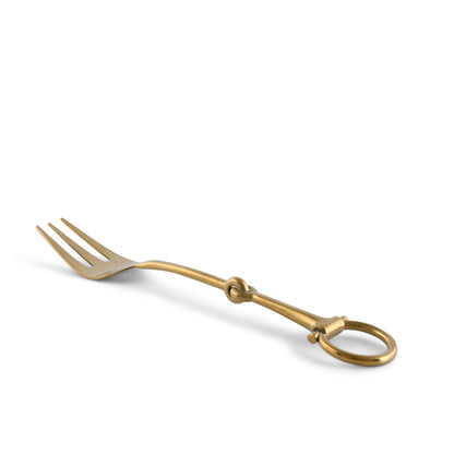 Vagabond House Bit Serving Fork - Stainless Steel Shiny Gold