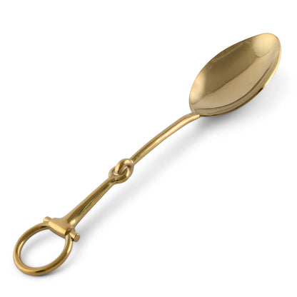 Vagabond House Bit Serving Spoon - Stainless Steel Shiny Gold