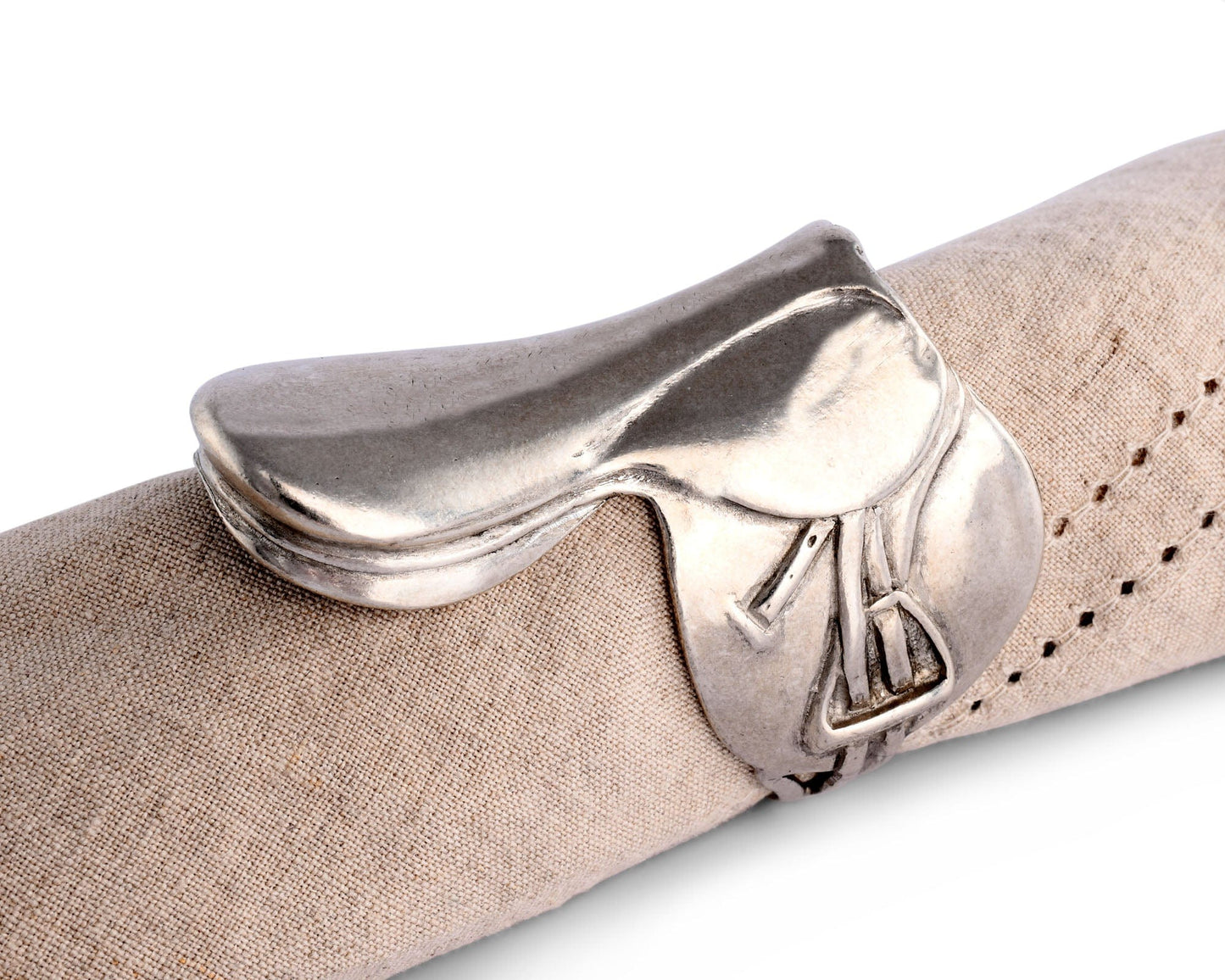 Vagabond House English Saddle Napkin Rings