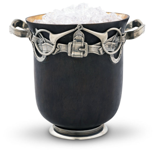 Vagabond House Equestrian Bronze Ice Bucket