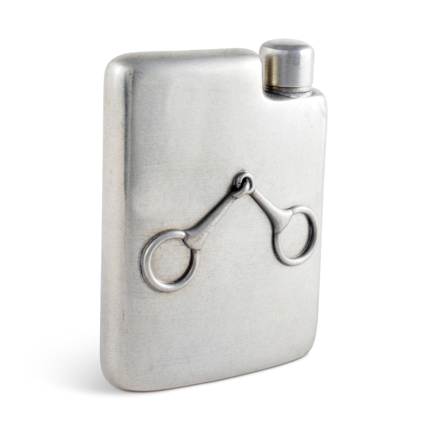 Vagabond House Equestrian Pewter Flask