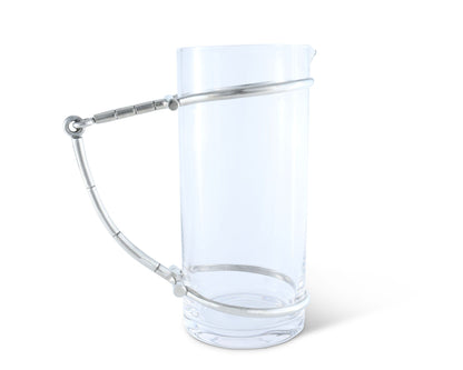 Vagabond House Horse Bit Glass Pitcher