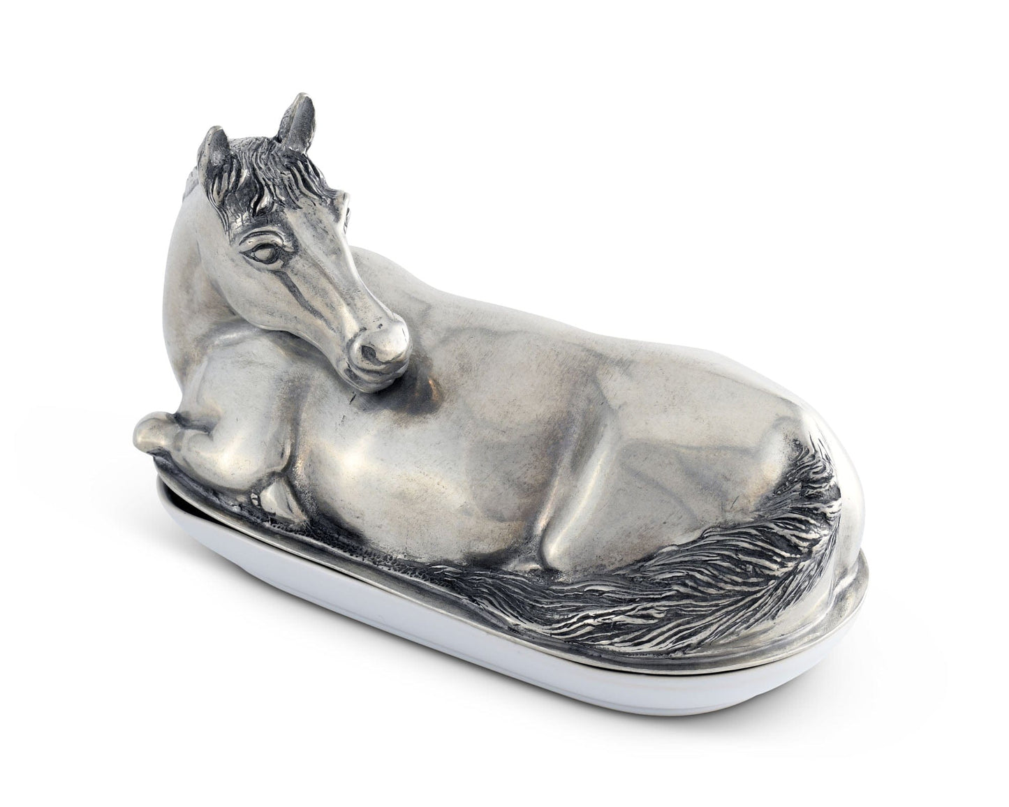 Vagabond House Horse Butter Dish