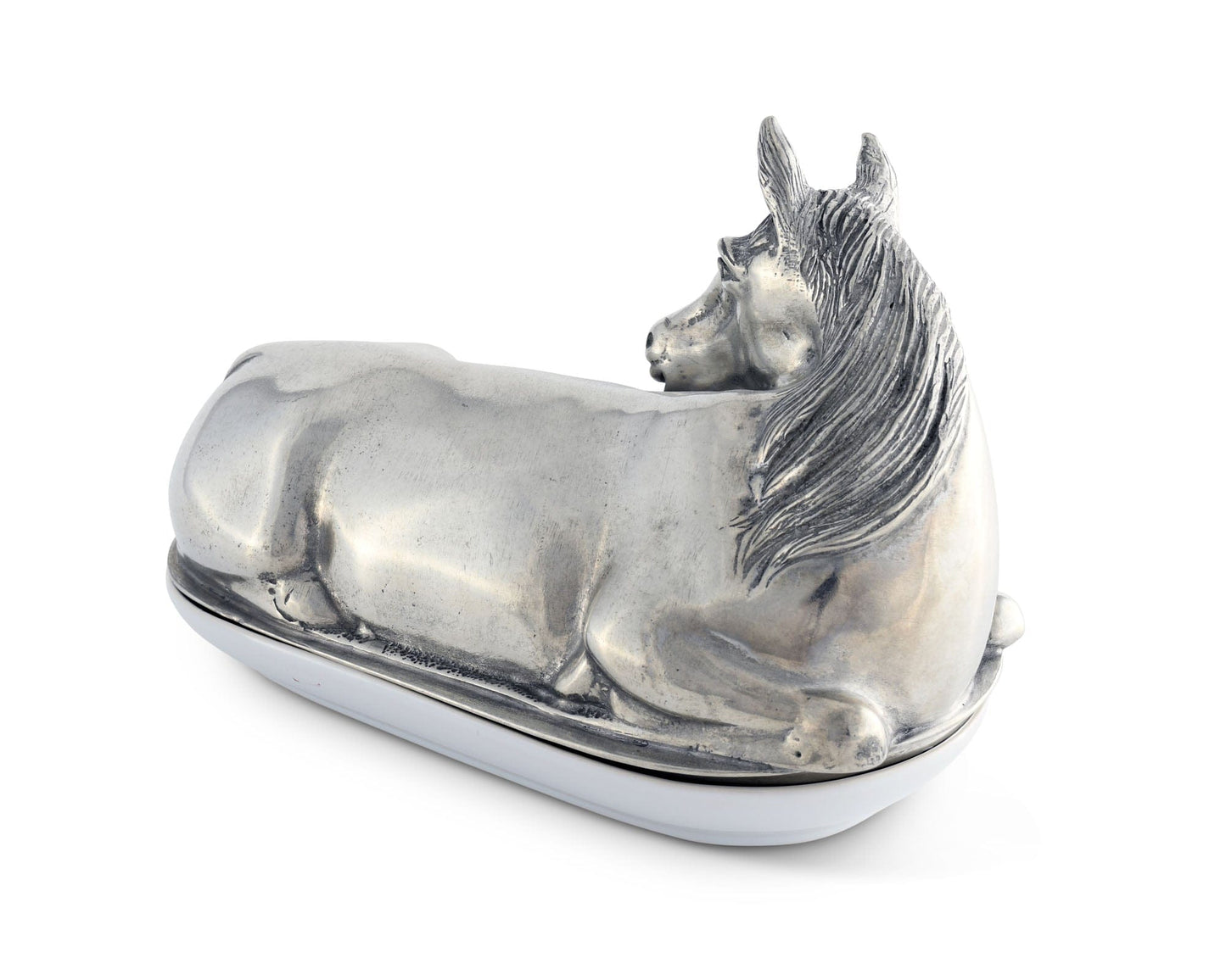 Vagabond House Horse Butter Dish