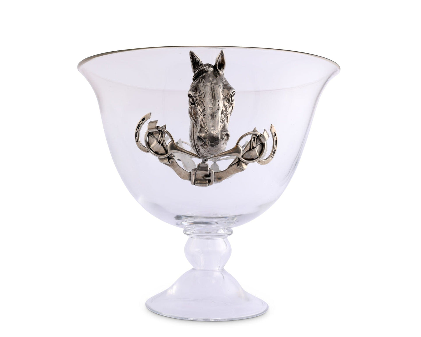 Vagabond House Horse Head Glass Ice Tub