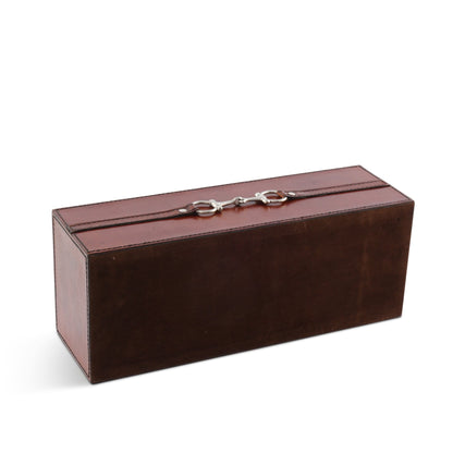 Vagabond House Premium Genuine Leather Bit Office Tissue Box