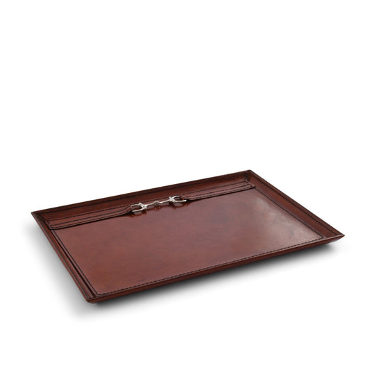 Vagabond House Premium Genuine Leather Equestrian Bit Catchall Tray