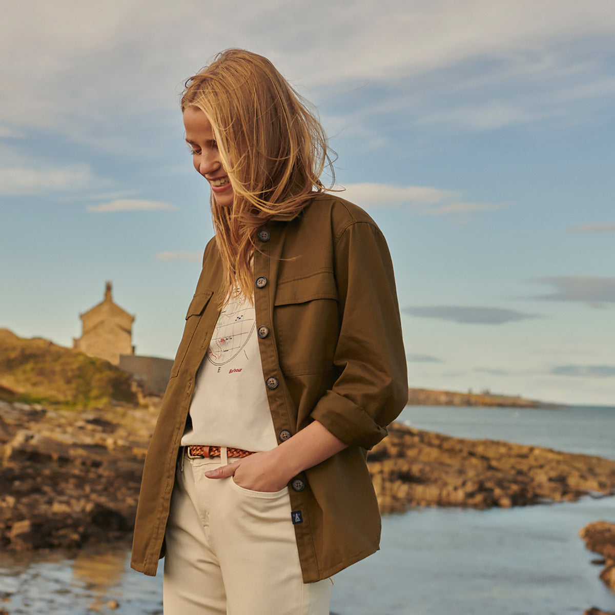 Barbour shorts clearance ladies