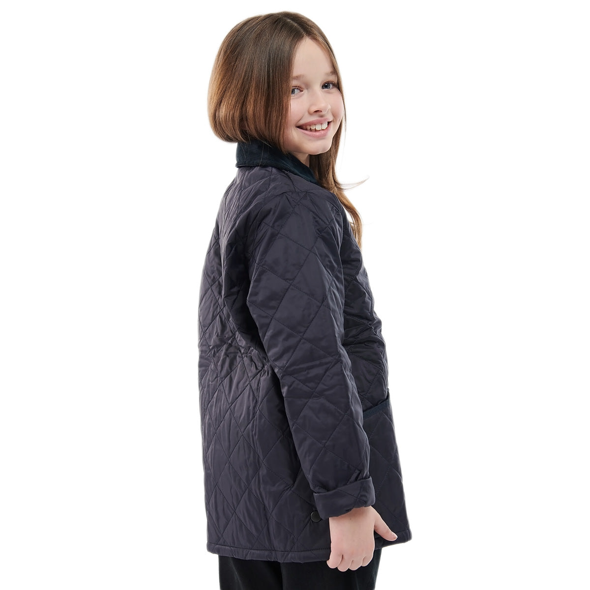 Barbour girls store liddesdale quilted jacket