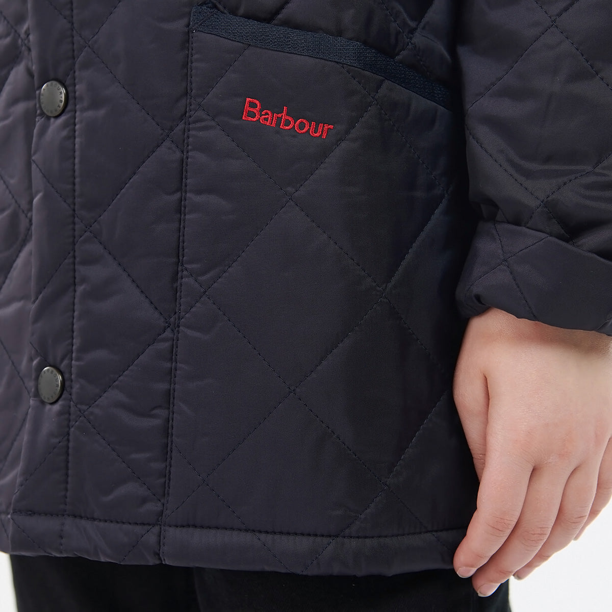 Boy's barbour best sale liddesdale quilted jacket