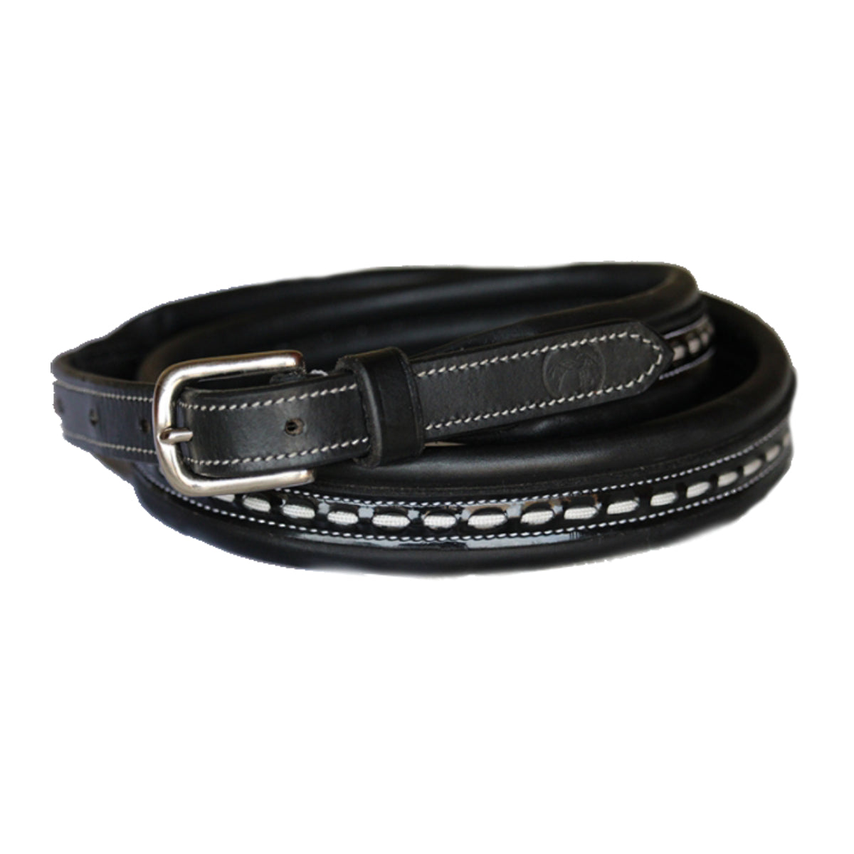 Equiline GrueG Fancy Leather Belt | Farm House Tack Champagne / 100