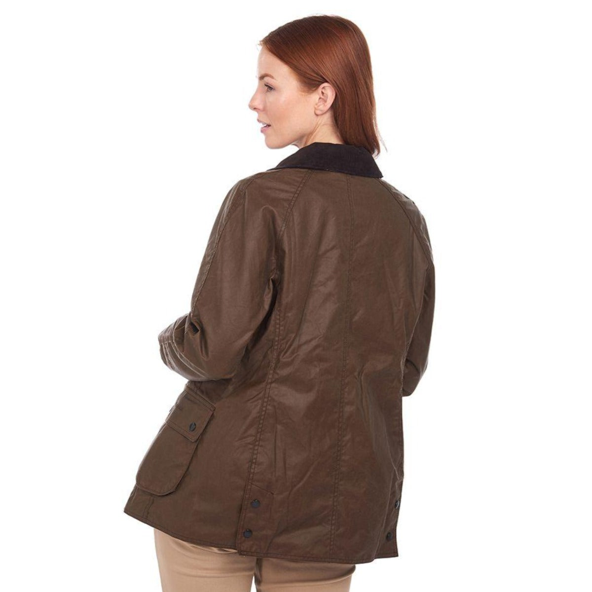 Barbour beadnell wax clearance jacket rustic