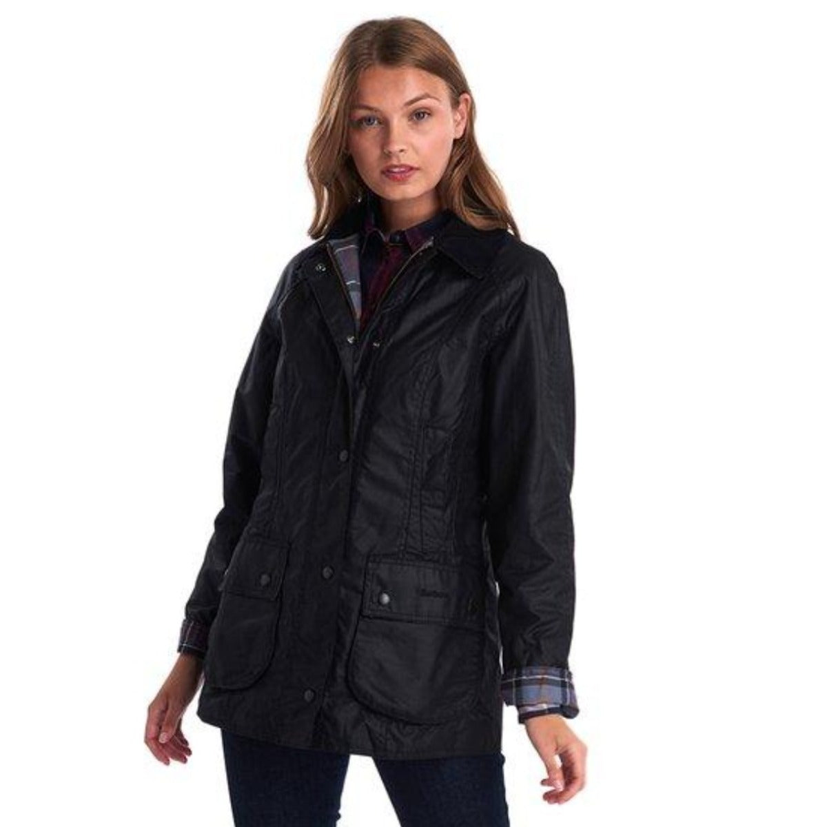 Barbour Women's Glamis Top - Navy Check