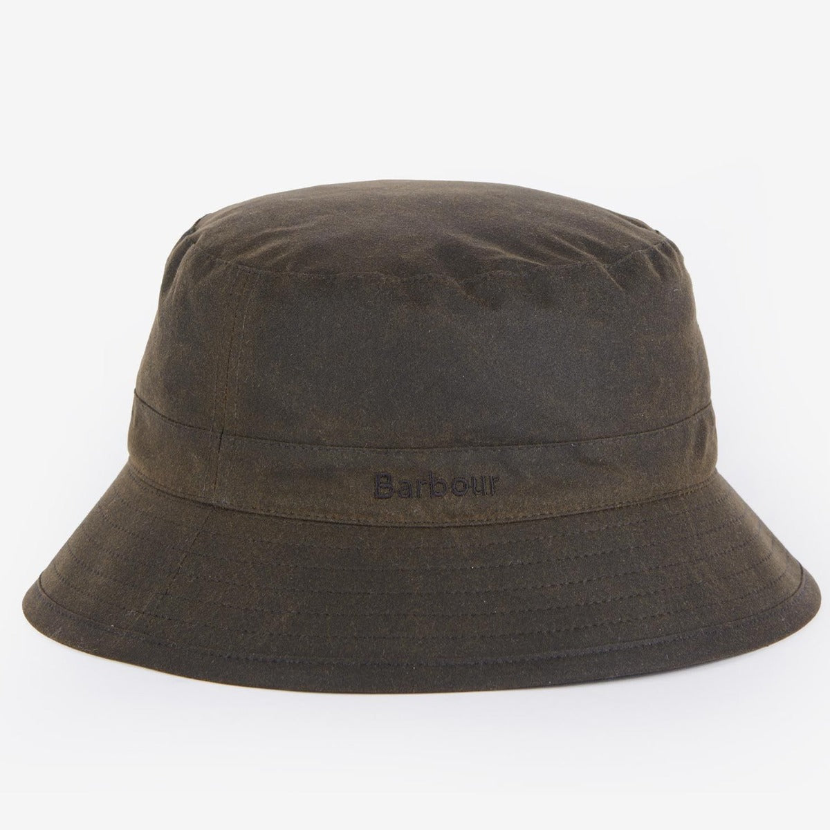 Barbour Mens Wax Sports Bucket Hat Black Waterproof Size S, M, L