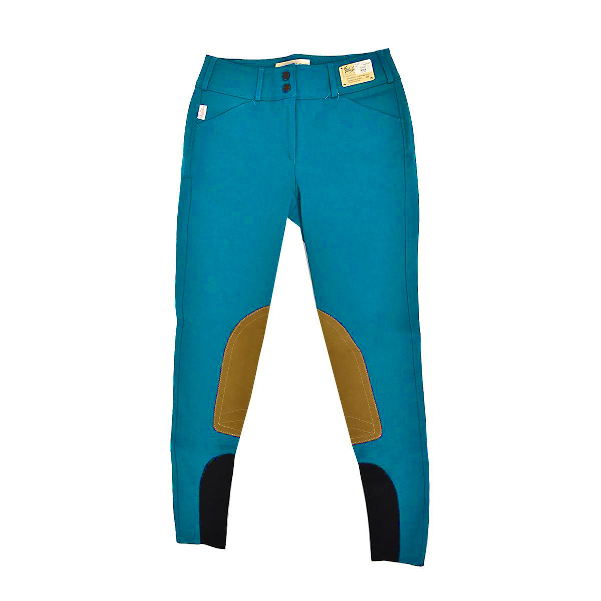 Tailored Sportsman Breeches- Size 12- top Turquoise