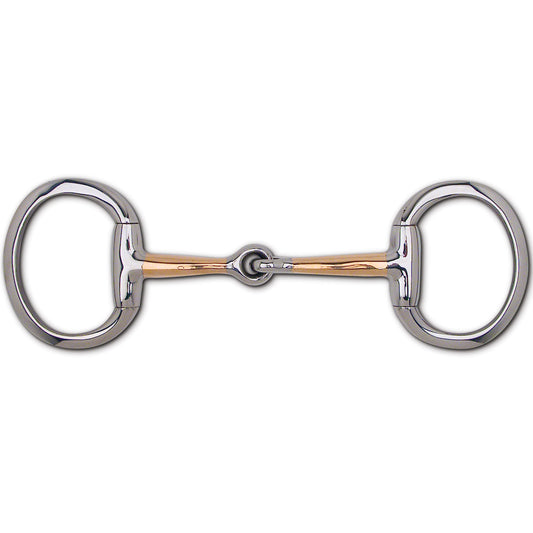 Toklat Copper Eggbutt Snaffle Bit