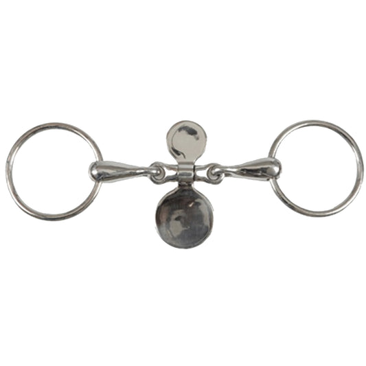 Butterfly Spoon Ring Snaffle Bit