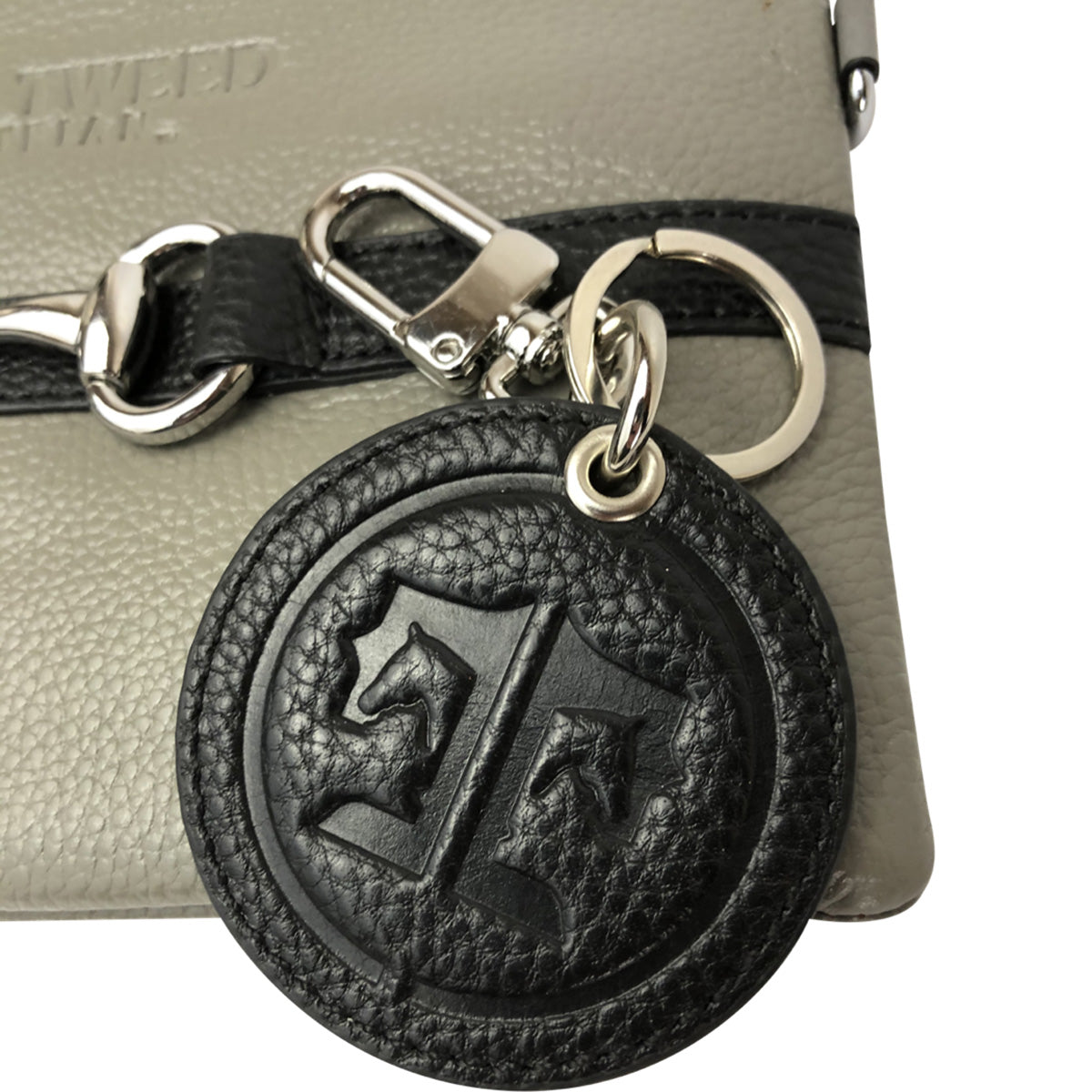 Keychain Horse and Bag slate grey - Keychains & Key Cases - Women