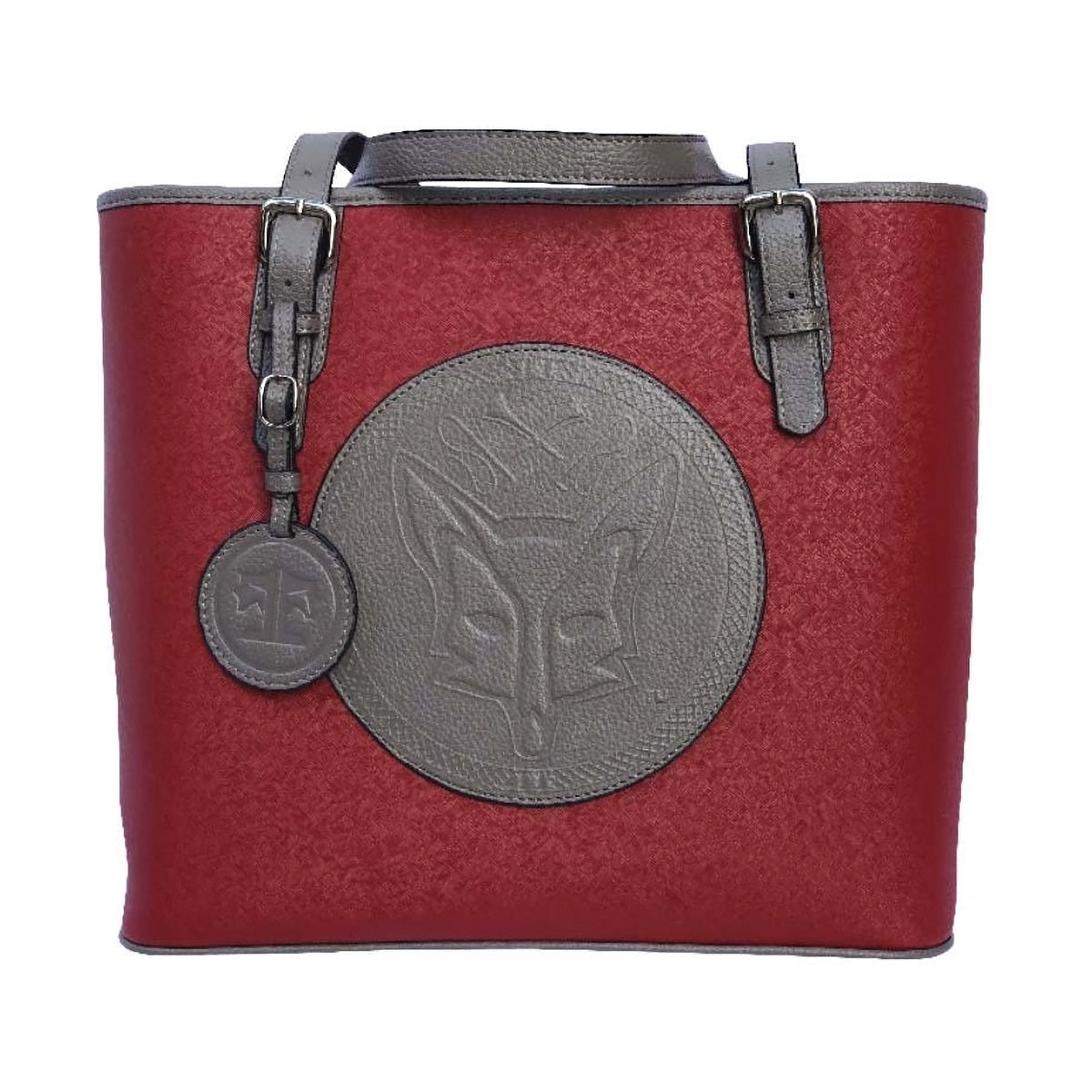 Tucker Tweed Equestrian James River Carry All Bag Farm House Tack Foxhunting Brick Slate Grey